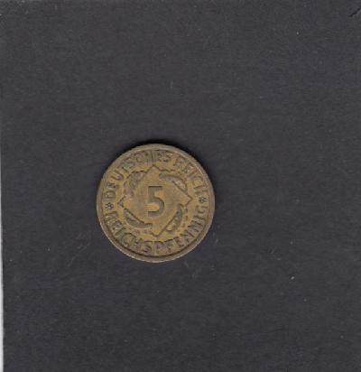 Beschrijving: 5 Pfennig